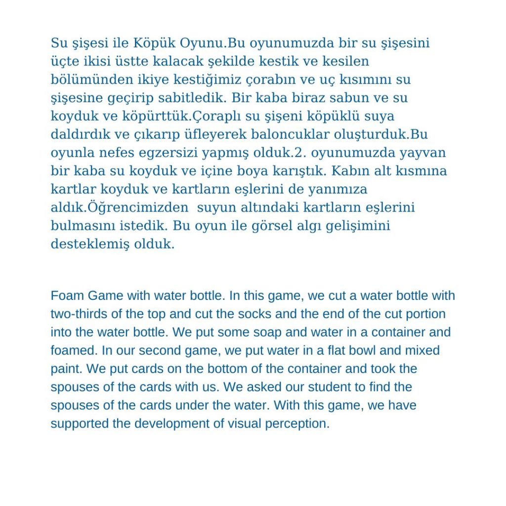  by Cemile AVCI - Illustrated by Bu kitap Özel Çocuklar İçin Özel Oyunlar eTwinning projesi ortakları adına Cemile AVCI tarafından hazırlanmıştır. - Ourboox.com