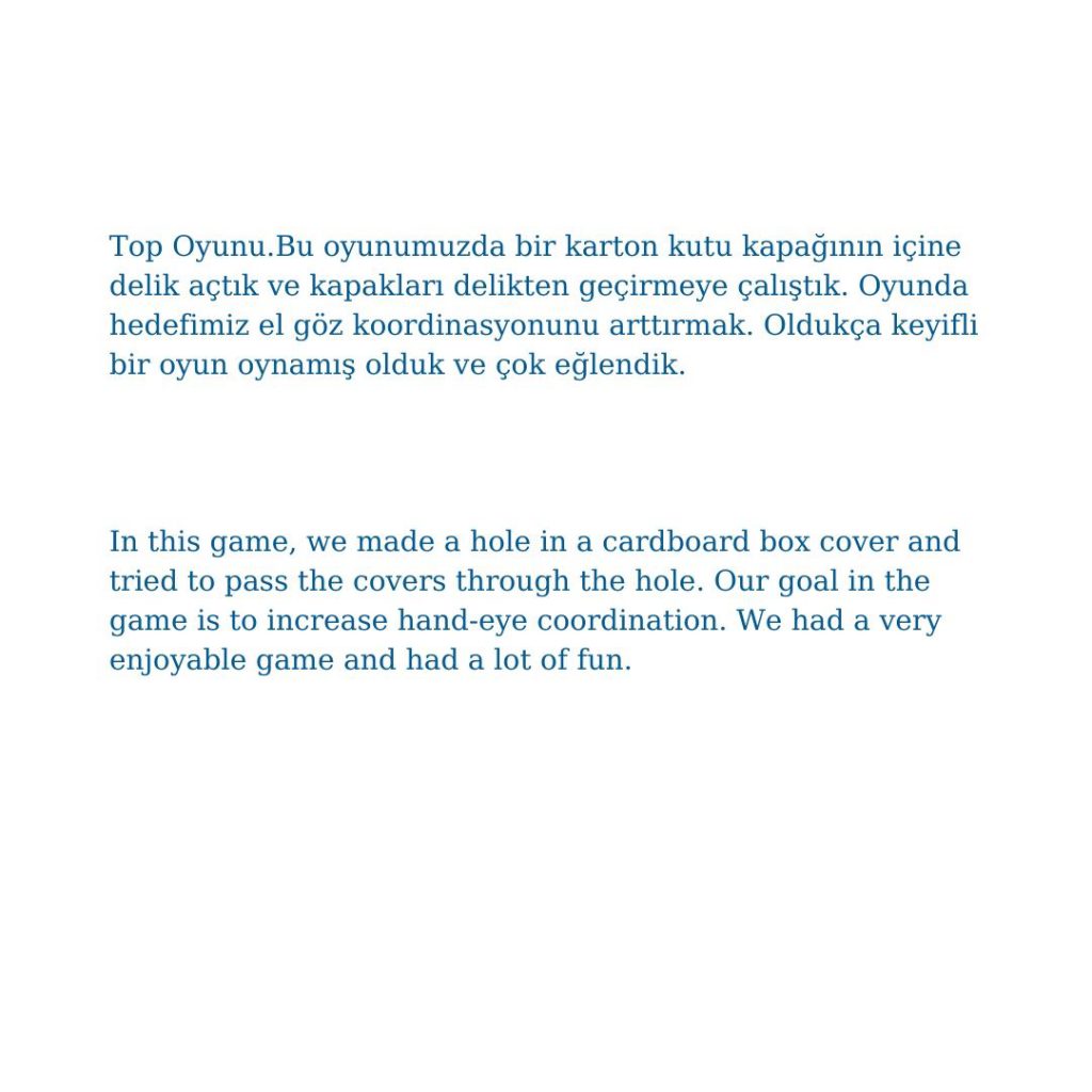  by Cemile AVCI - Illustrated by Bu kitap Özel Çocuklar İçin Özel Oyunlar eTwinning projesi ortakları adına Cemile AVCI tarafından hazırlanmıştır. - Ourboox.com