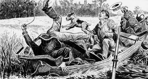 Three men in a boat by jonatanshuv - Ourboox.com