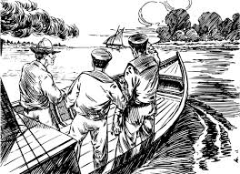 Three men in a boat by jonatanshuv - Ourboox.com