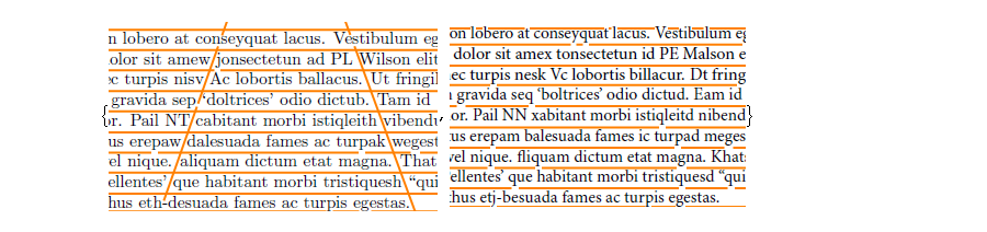 Перенос слів. Шрифтові виділення. Колонцифри. Колонтитули. Виноски. Художні ефекти. «Коридори». Висячі рядки. Текстові – видільні – титульні шрифти. Акценти. Абзацний відступ. Буквиця. Відбиття лінійками. by Prisyajnui Vadim - Ourboox.com