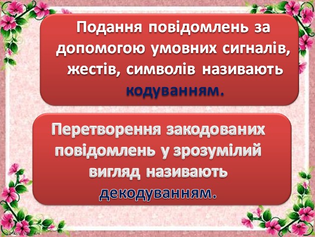 Кодування та декодування інформації by Mironova L. I. - Ourboox.com