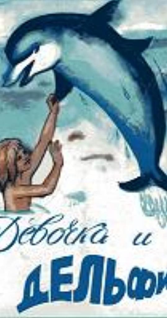 The girl and Dolphin by Melina koren - Ourboox.com