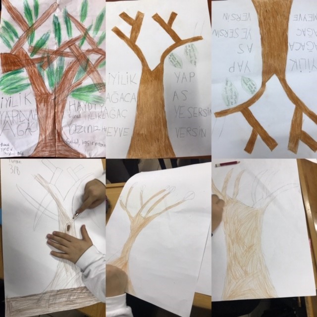 İYİLİK YAP AĞACA AS, AĞAÇ YEŞERSİN MEYVE VERSİN by zeynep özdemir - Ourboox.com