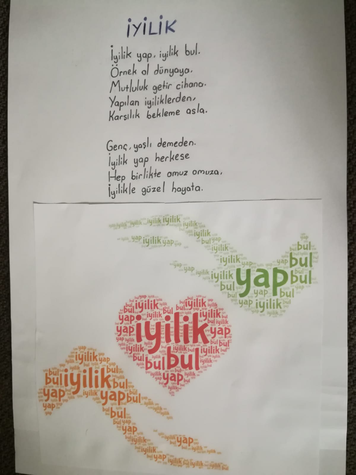 İYİLİK YAP AĞACA AS, AĞAÇ YEŞERSİN MEYVE VERSİN by zeynep özdemir - Ourboox.com