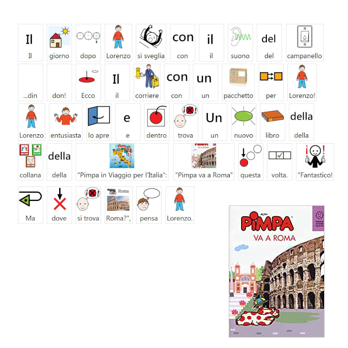 Lorenzo conosce l’Italia in caa by alessandra pierri - Illustrated by Pictograms’ author: Sergio Palao Origin: ARASAAC (http://arasaac.org) Licenses: CC (BY-NC-SA) Property: Aragon Government - Ourboox.com