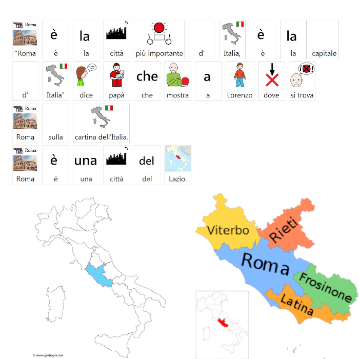 Lorenzo conosce l’Italia in caa by alessandra pierri - Illustrated by Pictograms’ author: Sergio Palao Origin: ARASAAC (http://arasaac.org) Licenses: CC (BY-NC-SA) Property: Aragon Government - Ourboox.com
