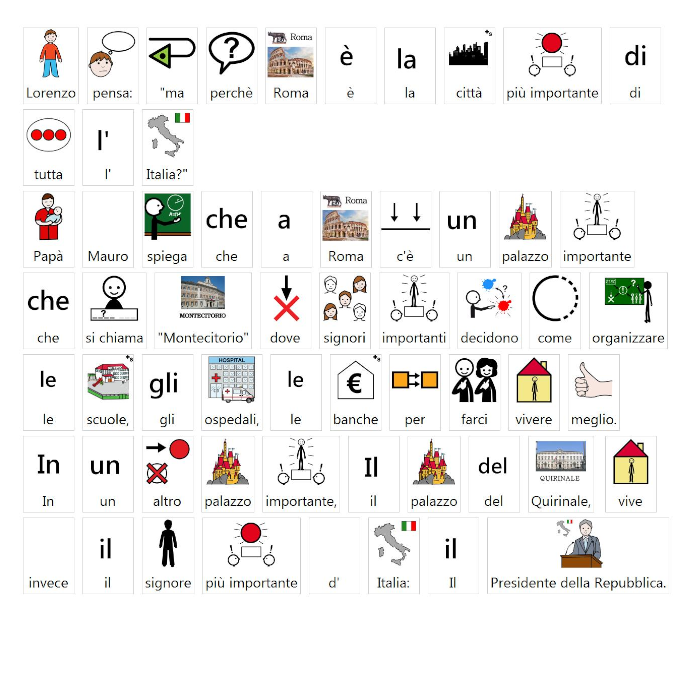 Lorenzo conosce l’Italia in caa by alessandra pierri - Illustrated by Pictograms’ author: Sergio Palao Origin: ARASAAC (http://arasaac.org) Licenses: CC (BY-NC-SA) Property: Aragon Government - Ourboox.com