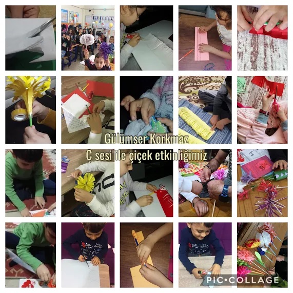 Ç SESİ ORTAK ETKİNLİĞİ ÇİÇEKLERİMİZ by Çağla ULUKAYA - Ourboox.com