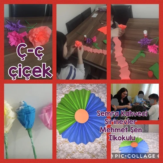 Ç SESİ ORTAK ETKİNLİĞİ ÇİÇEKLERİMİZ by Çağla ULUKAYA - Ourboox.com