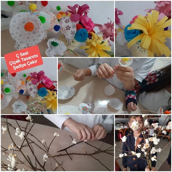 Ç SESİ ORTAK ETKİNLİĞİ ÇİÇEKLERİMİZ by Çağla ULUKAYA - Ourboox.com