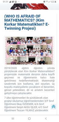 KİM KORKAR MATEMATİKTEN YAYGINLAŞTIRMA ÇALIŞMALARI E-BOOK by BERNA OZTURK - Ourboox.com