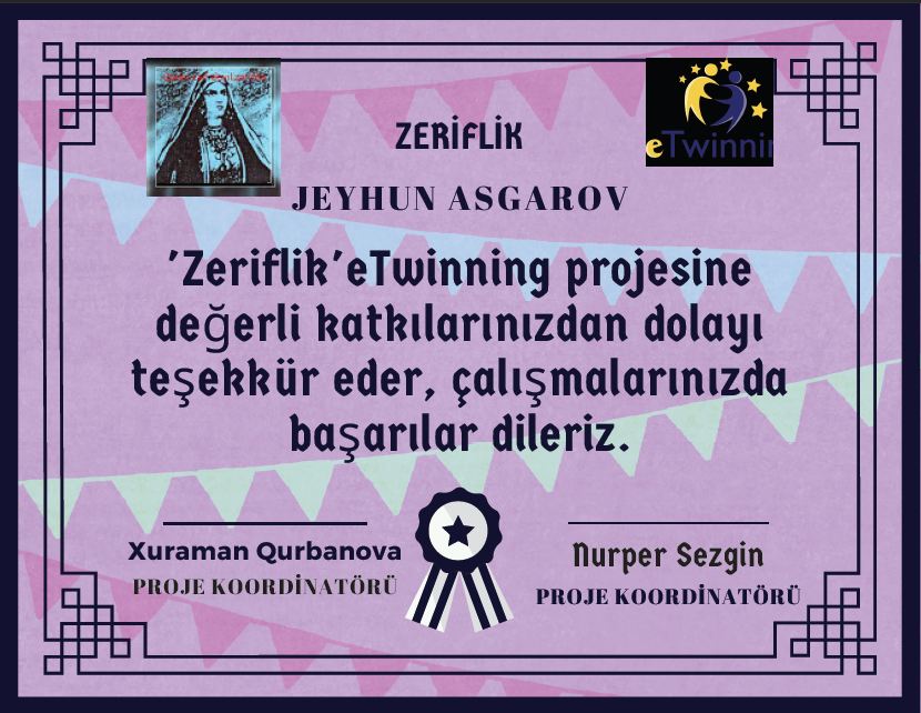 Zeriflik Projesi Bitirme Belgeleri by Nurcan Oflazoglu - Ourboox.com