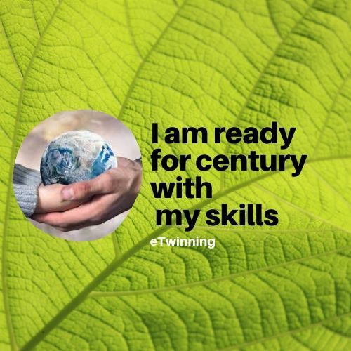 “I’M READY FOR THE CENTURY WITH MY SKILLS” LOGOS OF THE PROJECT by Ezgi Akbudak - Ourboox.com