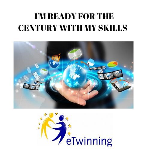 “I’M READY FOR THE CENTURY WITH MY SKILLS” LOGOS OF THE PROJECT by Ezgi Akbudak - Ourboox.com