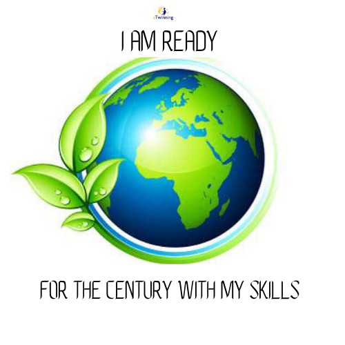 “I’M READY FOR THE CENTURY WITH MY SKILLS” LOGOS OF THE PROJECT by Ezgi Akbudak - Ourboox.com
