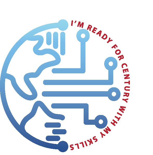 “I’M READY FOR THE CENTURY WITH MY SKILLS” LOGOS OF THE PROJECT by Ezgi Akbudak - Ourboox.com