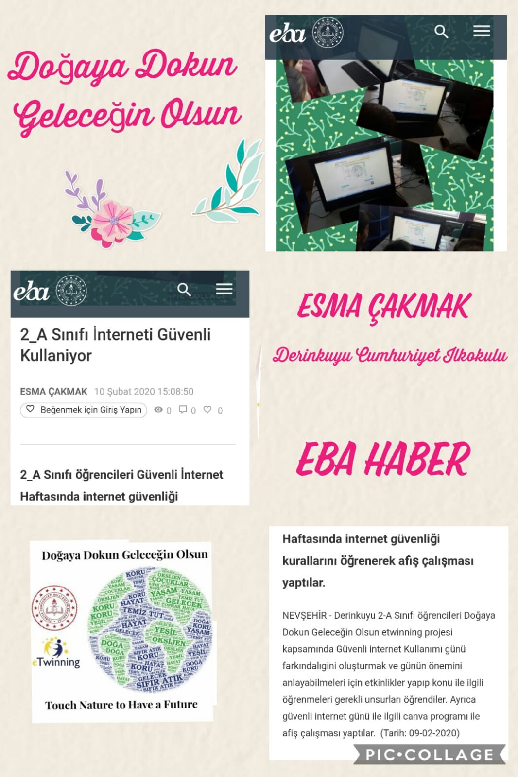 DOĞAYA DOKUN GELECEĞİN OLSUN EBA HABERLERİ by gülseven - Ourboox.com