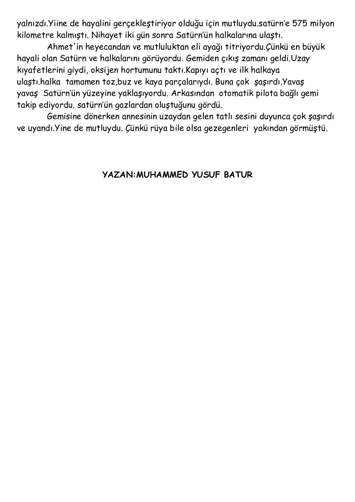 KÜÇÜK YAZARLAR DURAĞI by Selda Yönter - Ourboox.com