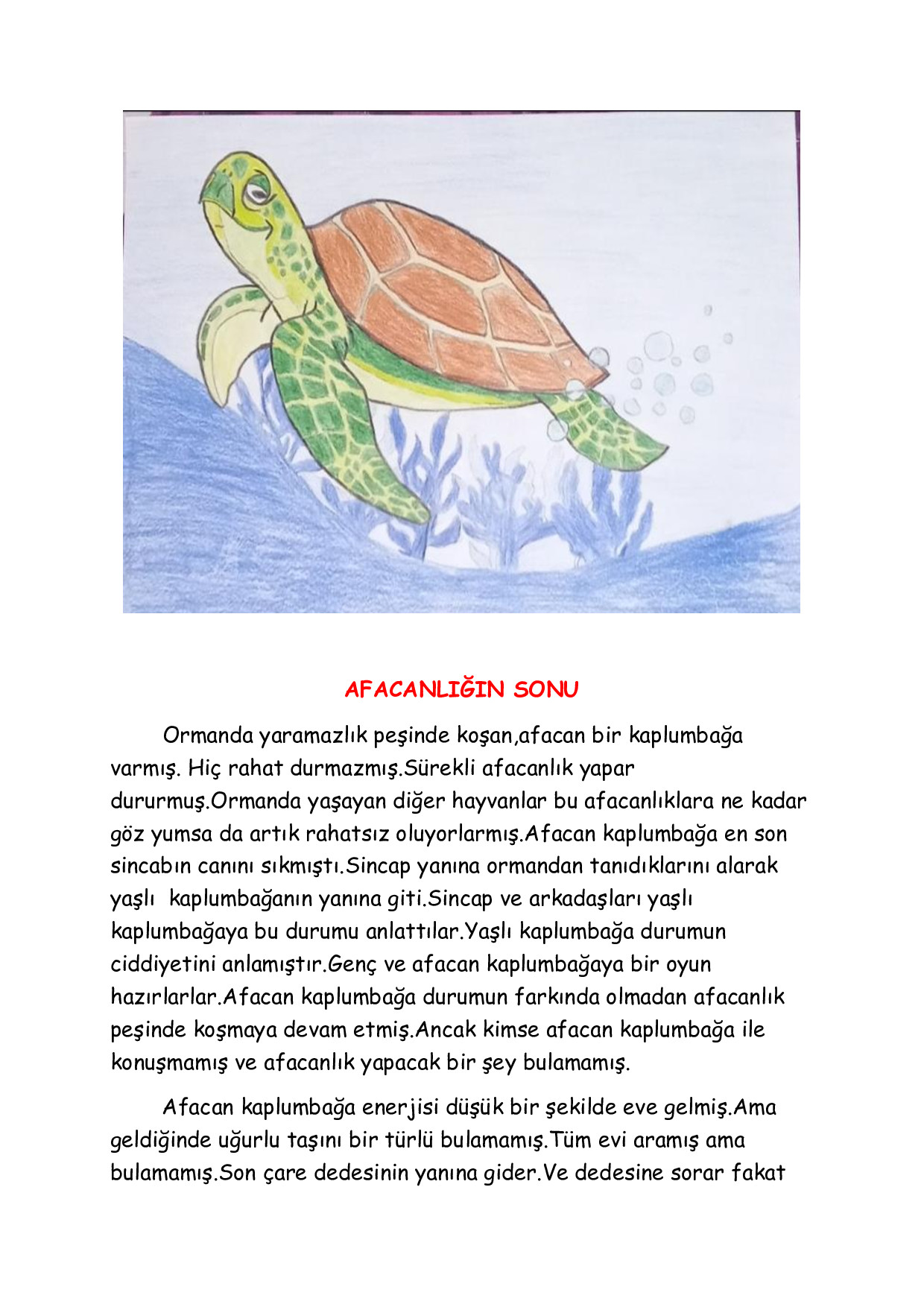 KÜÇÜK YAZARLAR DURAĞI by Selda Yönter - Ourboox.com