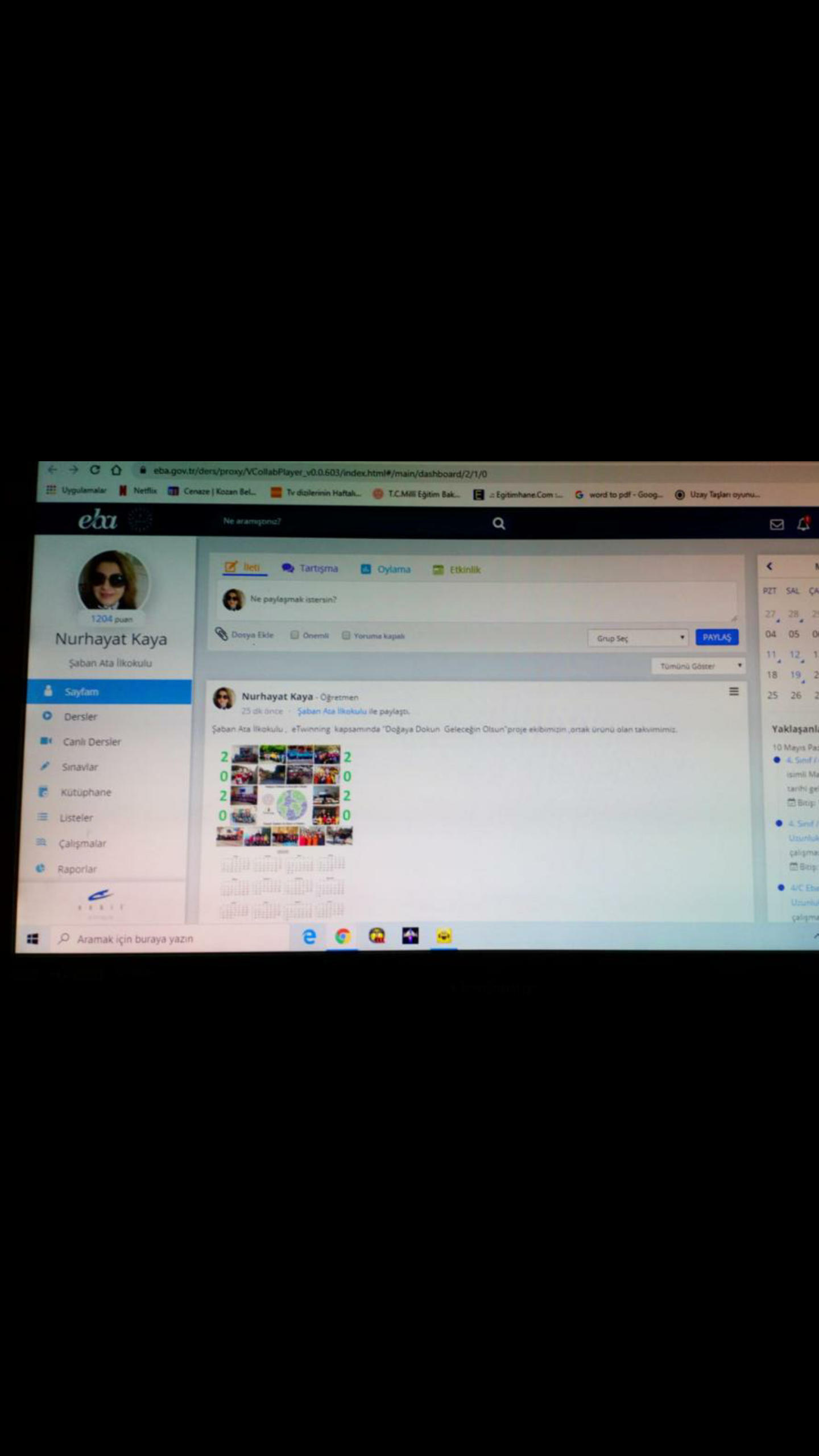 DOĞAYA DOKUN GELECEĞİN OLSUN EBA HABERLERİ by gülseven - Ourboox.com