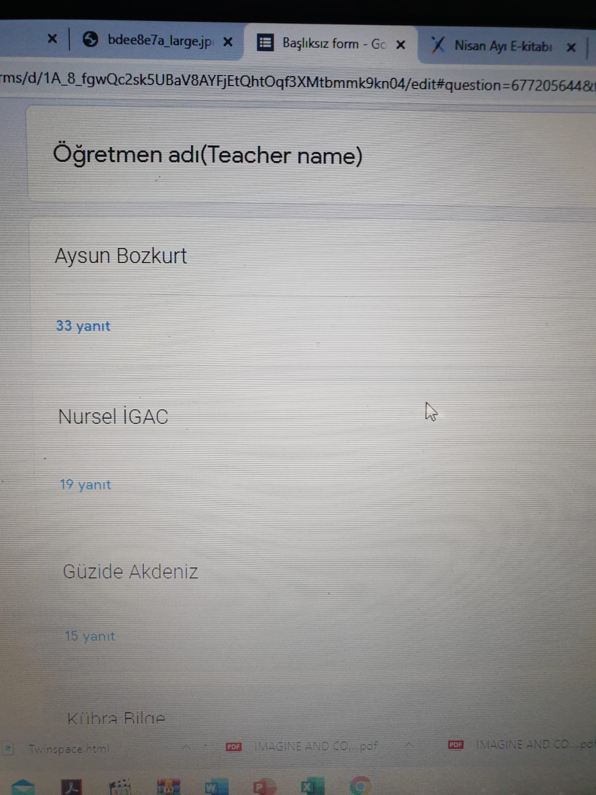 IMAGINE AND CODE-Parents Final Evaluation Survey by GÜZİDE AKDENİZ - Ourboox.com