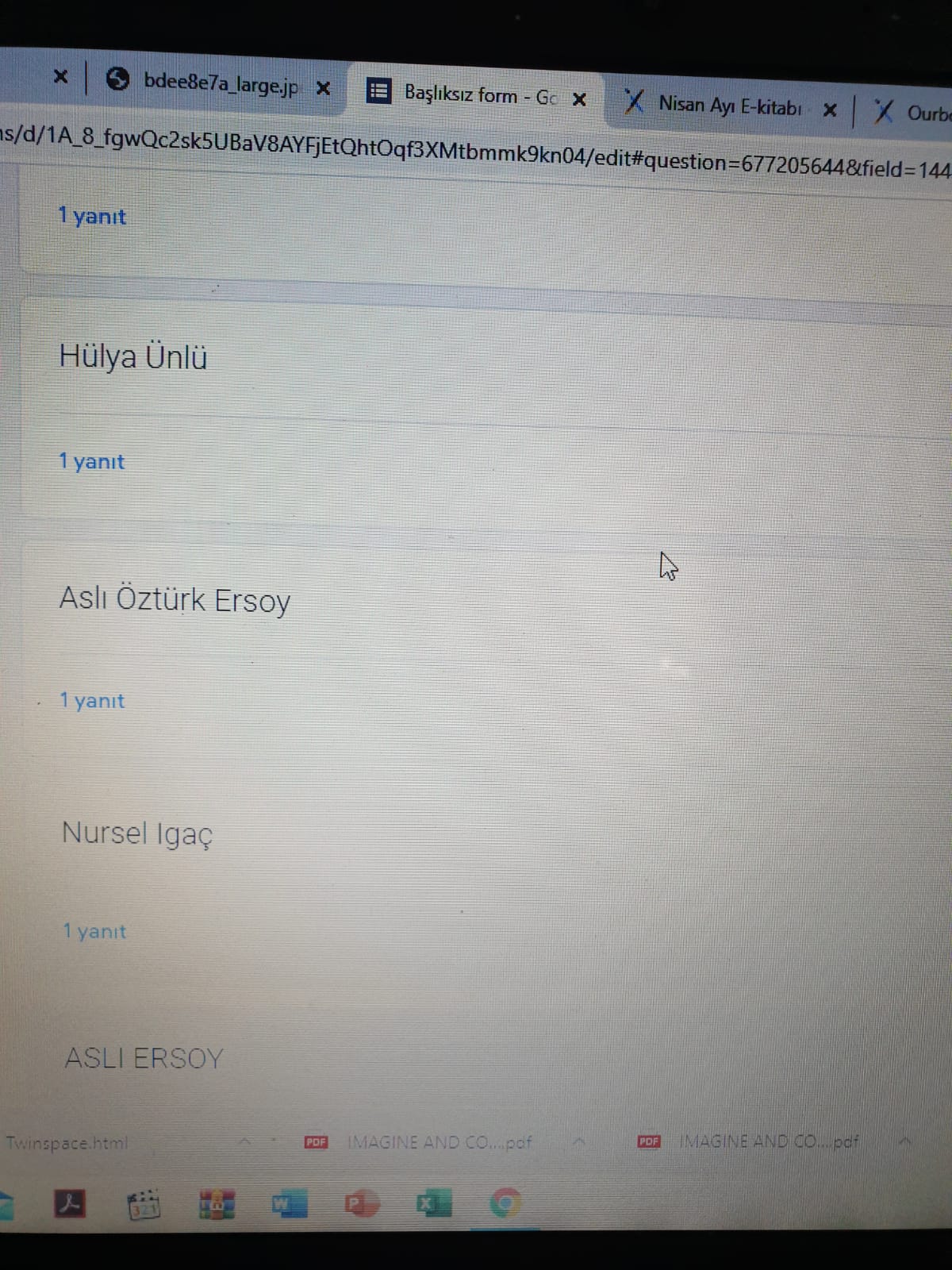 IMAGINE AND CODE-Parents Final Evaluation Survey by GÜZİDE AKDENİZ - Ourboox.com