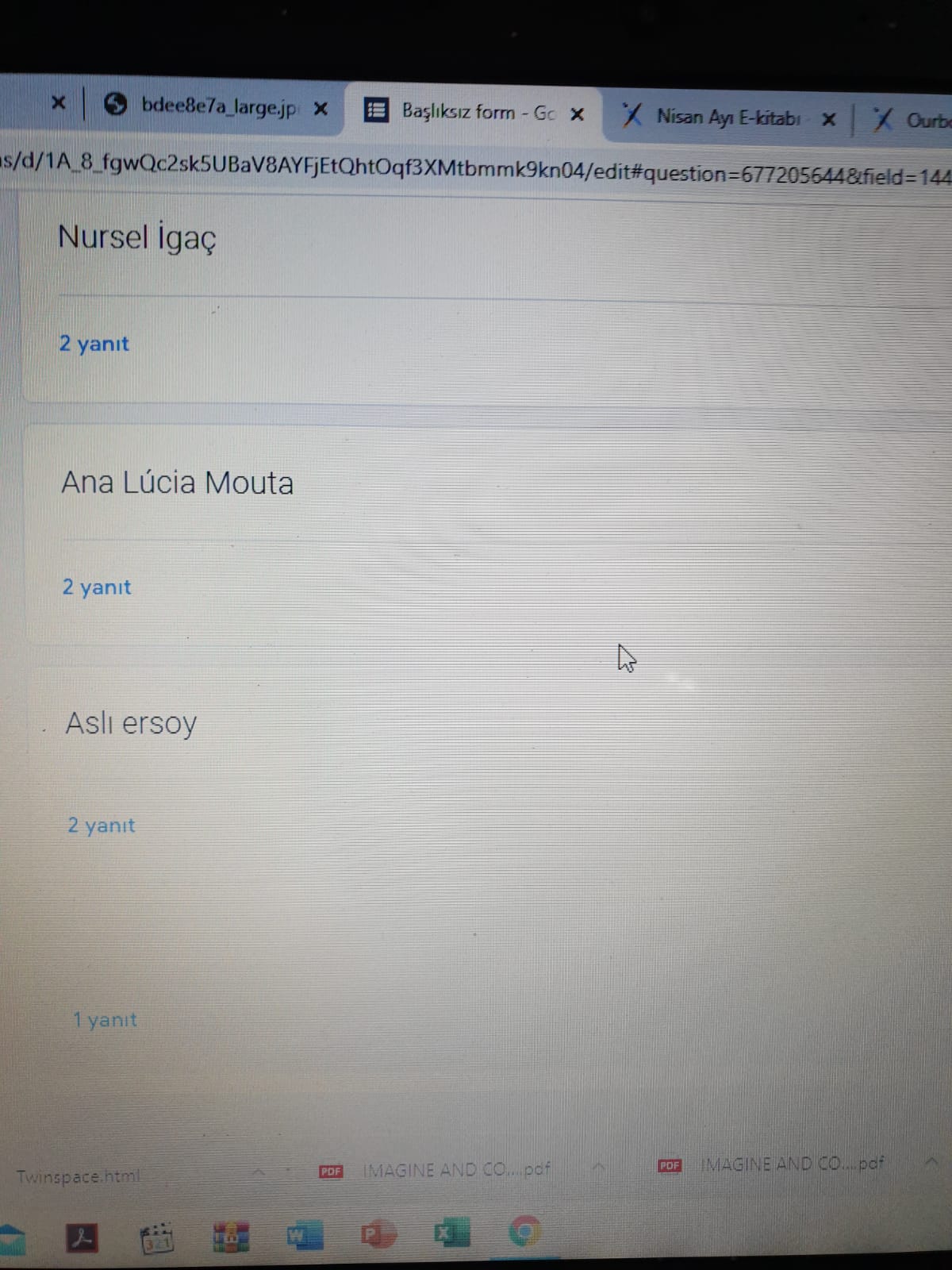 IMAGINE AND CODE-Parents Final Evaluation Survey by GÜZİDE AKDENİZ - Ourboox.com