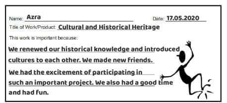 CULTURAL AND HISTORICAL HERITAGE PROJECT JOINT FINAL E-BOOK by Duygu YILDIZ - Ourboox.com