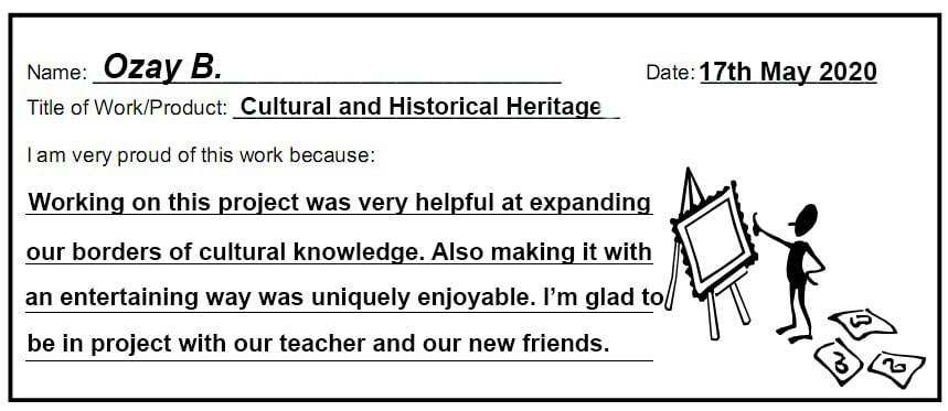 CULTURAL AND HISTORICAL HERITAGE PROJECT JOINT FINAL E-BOOK by Duygu YILDIZ - Ourboox.com