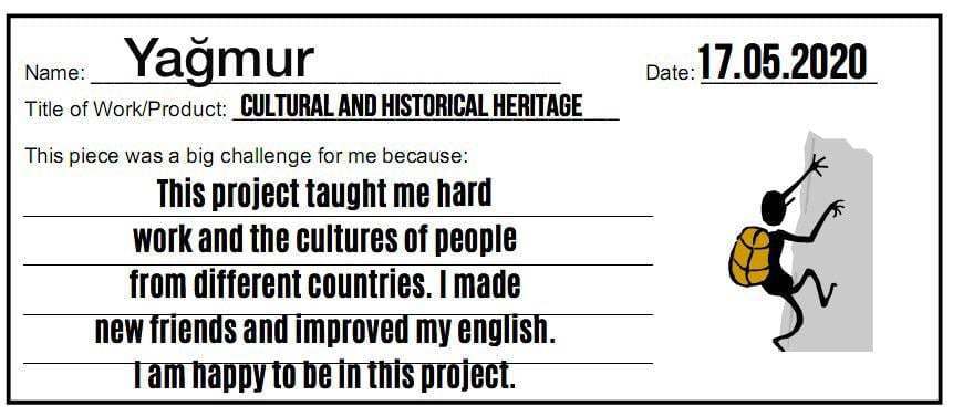 CULTURAL AND HISTORICAL HERITAGE PROJECT JOINT FINAL E-BOOK by Duygu YILDIZ - Ourboox.com