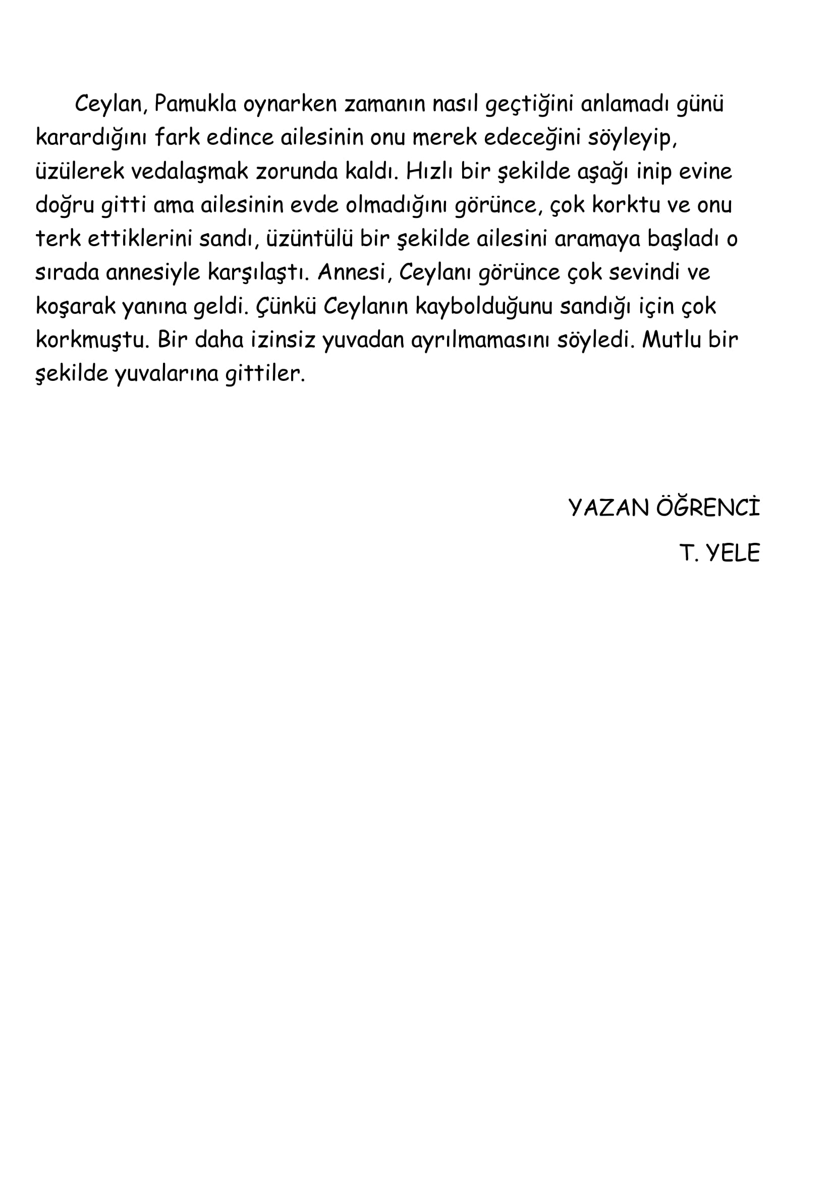 MİNİK YAZARLAR by HAMİYET  - Ourboox.com