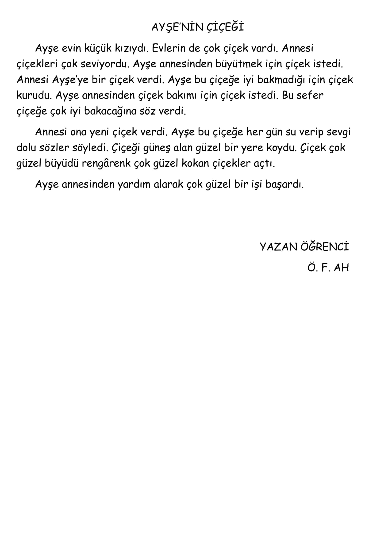 MİNİK YAZARLAR by HAMİYET  - Ourboox.com