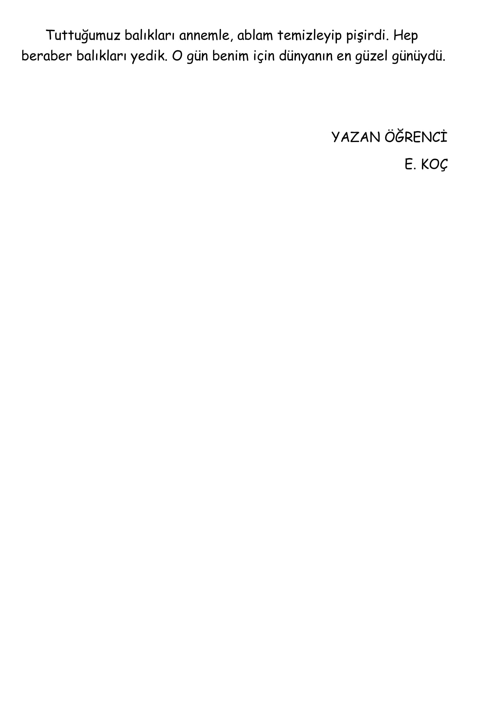 MİNİK YAZARLAR by HAMİYET  - Ourboox.com