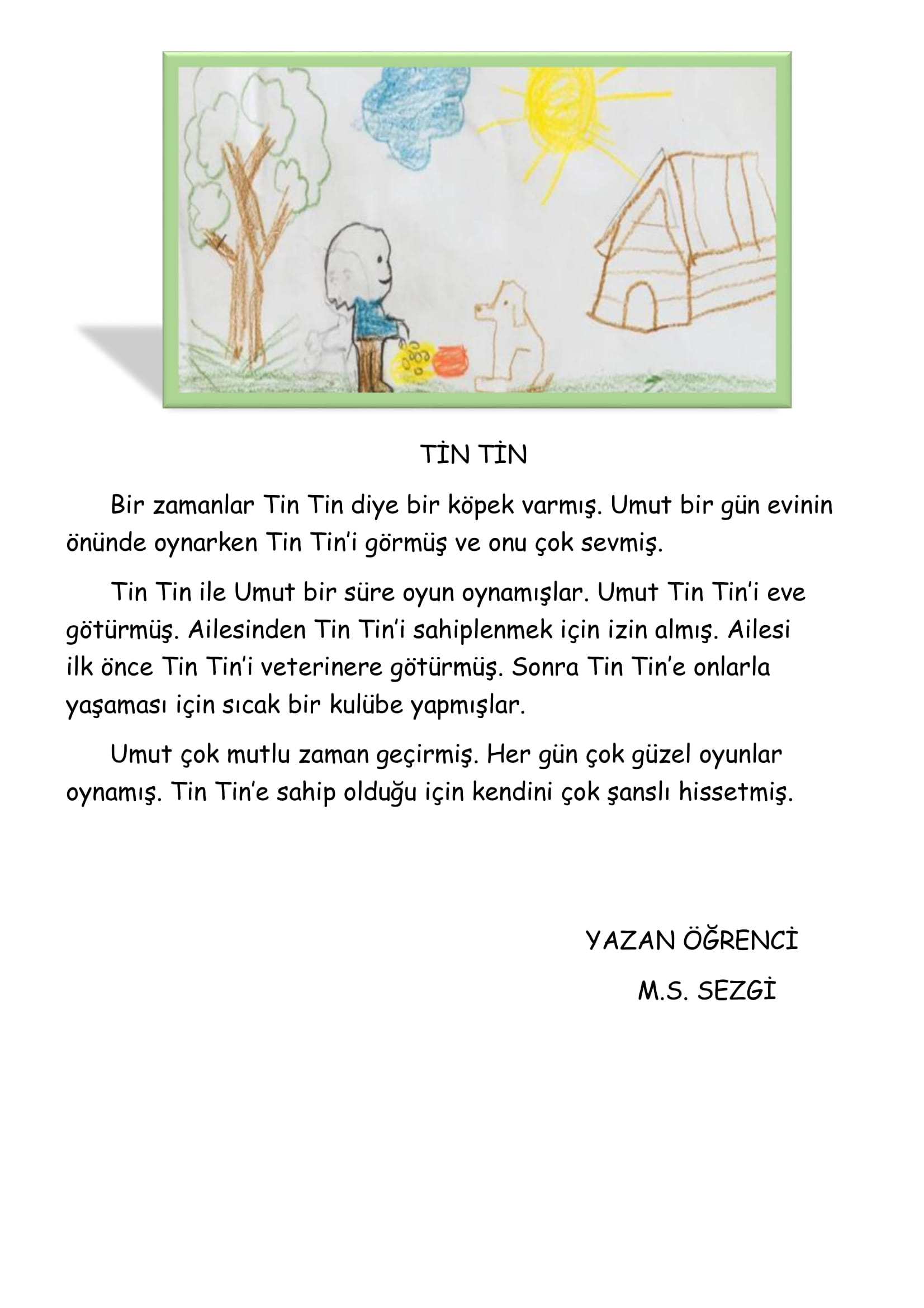 MİNİK YAZARLAR by HAMİYET  - Ourboox.com