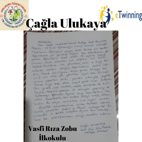 Haklarımı Öğreniyorum eTwinning Proje by Fatma DUMAN - Ourboox.com