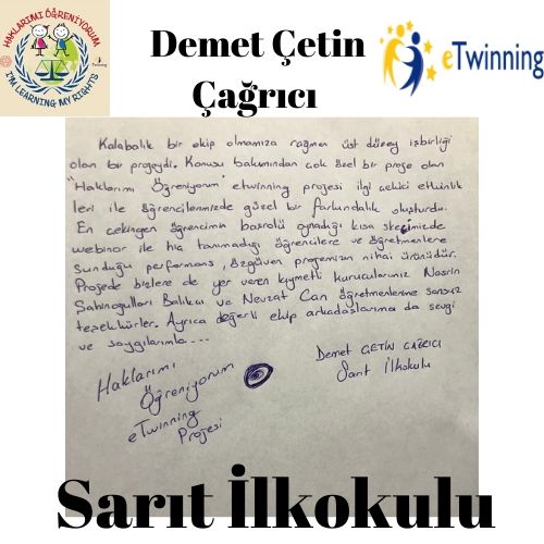 Haklarımı Öğreniyorum eTwinning Proje by Fatma DUMAN - Ourboox.com