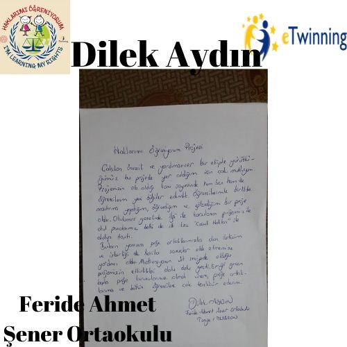 Haklarımı Öğreniyorum eTwinning Proje by Fatma DUMAN - Ourboox.com
