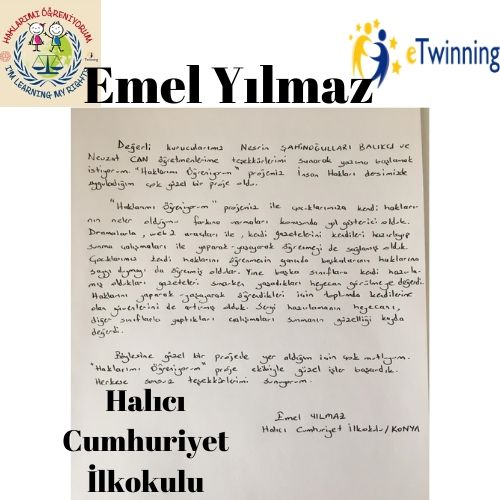Haklarımı Öğreniyorum eTwinning Proje by Fatma DUMAN - Ourboox.com
