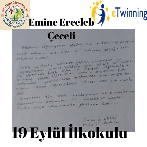 Haklarımı Öğreniyorum eTwinning Proje by Fatma DUMAN - Ourboox.com