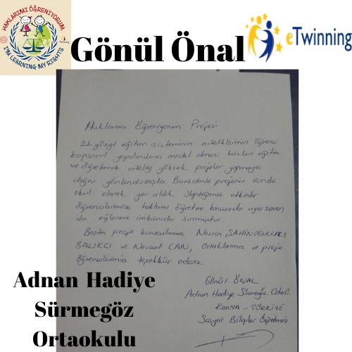 Haklarımı Öğreniyorum eTwinning Proje by Fatma DUMAN - Ourboox.com