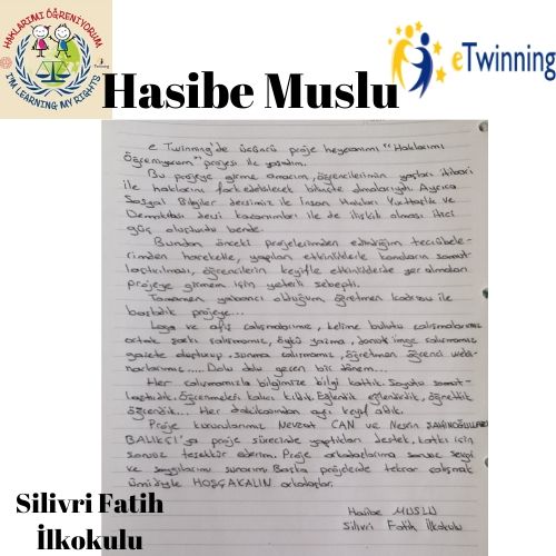 Haklarımı Öğreniyorum eTwinning Proje by Fatma DUMAN - Ourboox.com
