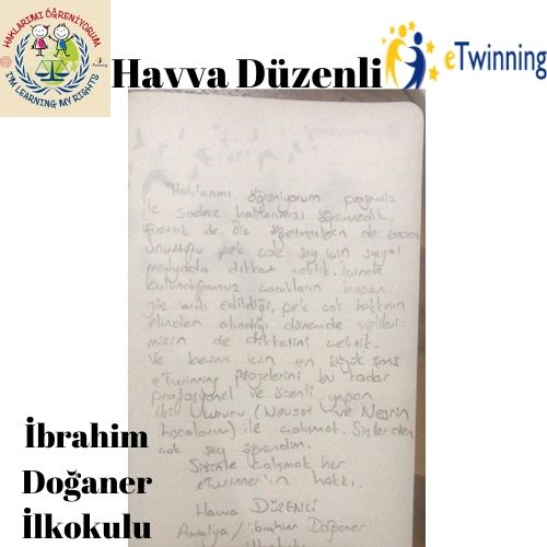 Haklarımı Öğreniyorum eTwinning Proje by Fatma DUMAN - Ourboox.com