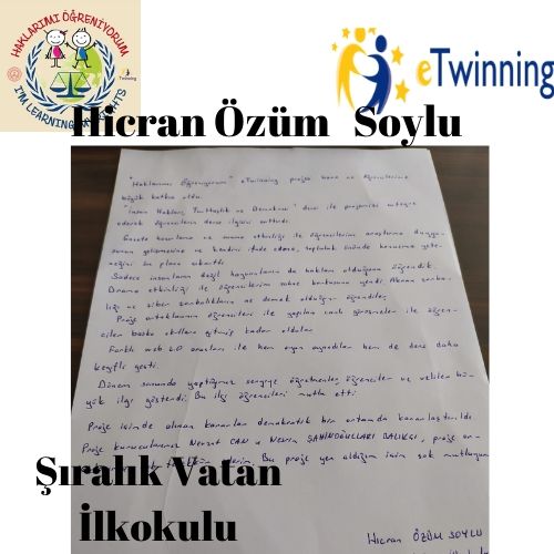 Haklarımı Öğreniyorum eTwinning Proje by Fatma DUMAN - Ourboox.com