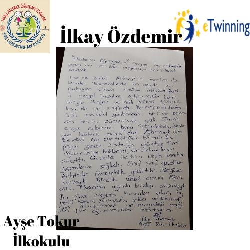 Haklarımı Öğreniyorum eTwinning Proje by Fatma DUMAN - Ourboox.com