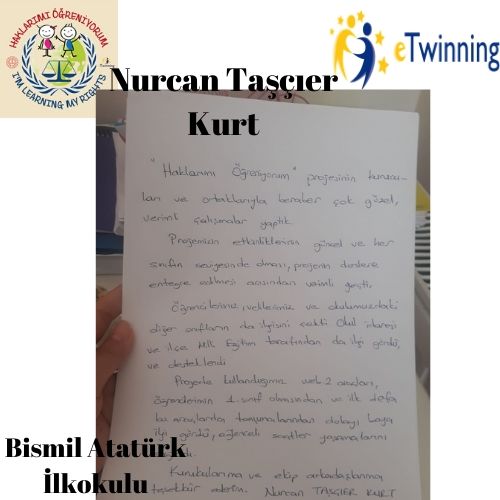 Haklarımı Öğreniyorum eTwinning Proje by Fatma DUMAN - Ourboox.com