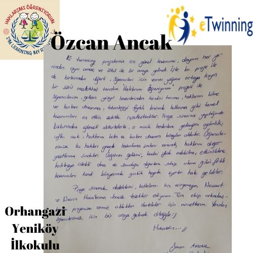 Haklarımı Öğreniyorum eTwinning Proje by Fatma DUMAN - Ourboox.com