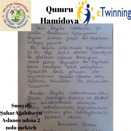Haklarımı Öğreniyorum eTwinning Proje by Fatma DUMAN - Ourboox.com