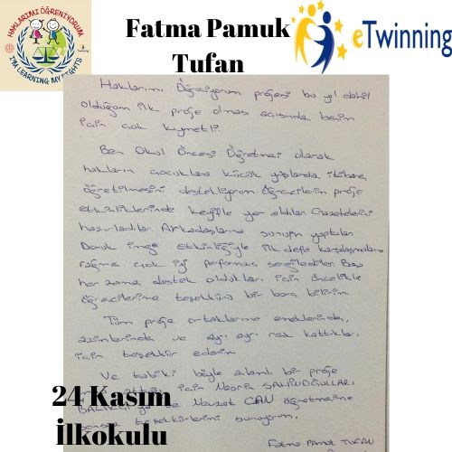 Haklarımı Öğreniyorum eTwinning Proje by Fatma DUMAN - Ourboox.com