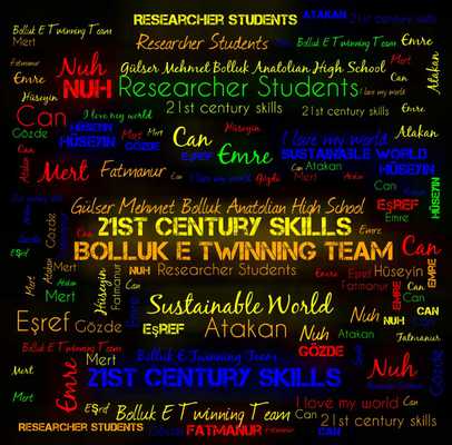 I AM READY FOR THE CENTURY WITH MY SKILLS (word arts) by Murat Pektaş - Illustrated by Murat Pektaş - Ourboox.com